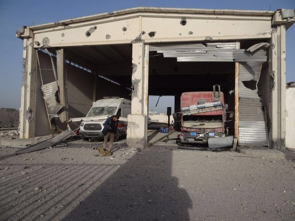 Atareb Training Center. Photo: The White Helmets.