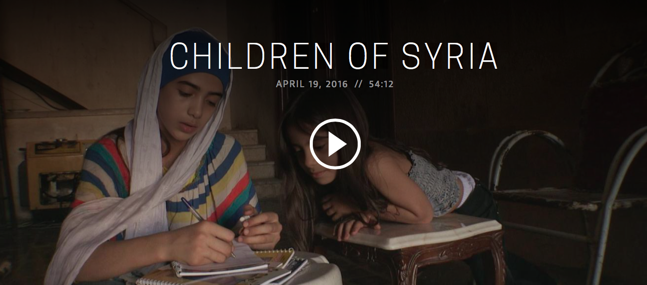 Children of Syria. Frontline.