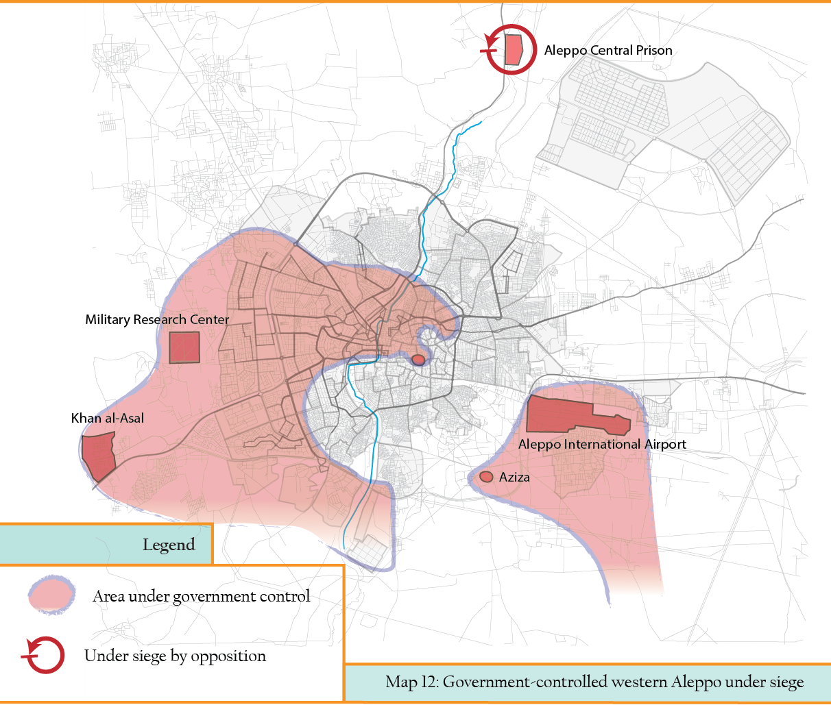 MAP 12 Regime under full blockade