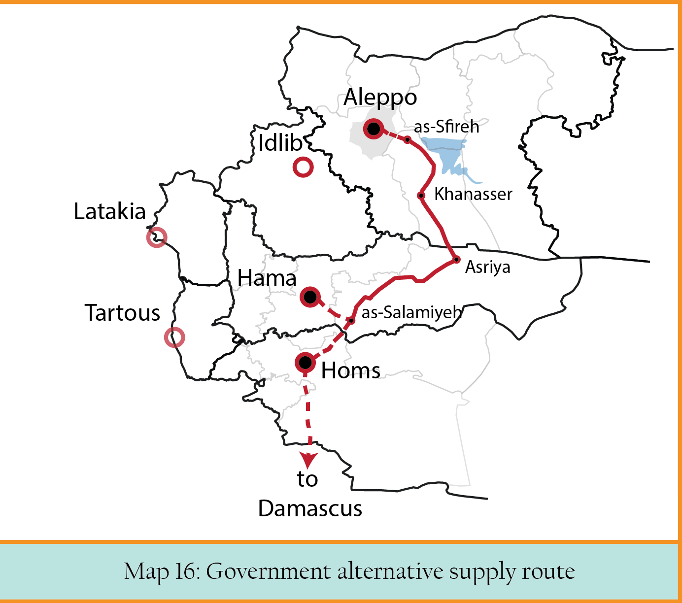 MAP 16 Safire- Khanaser- Hama