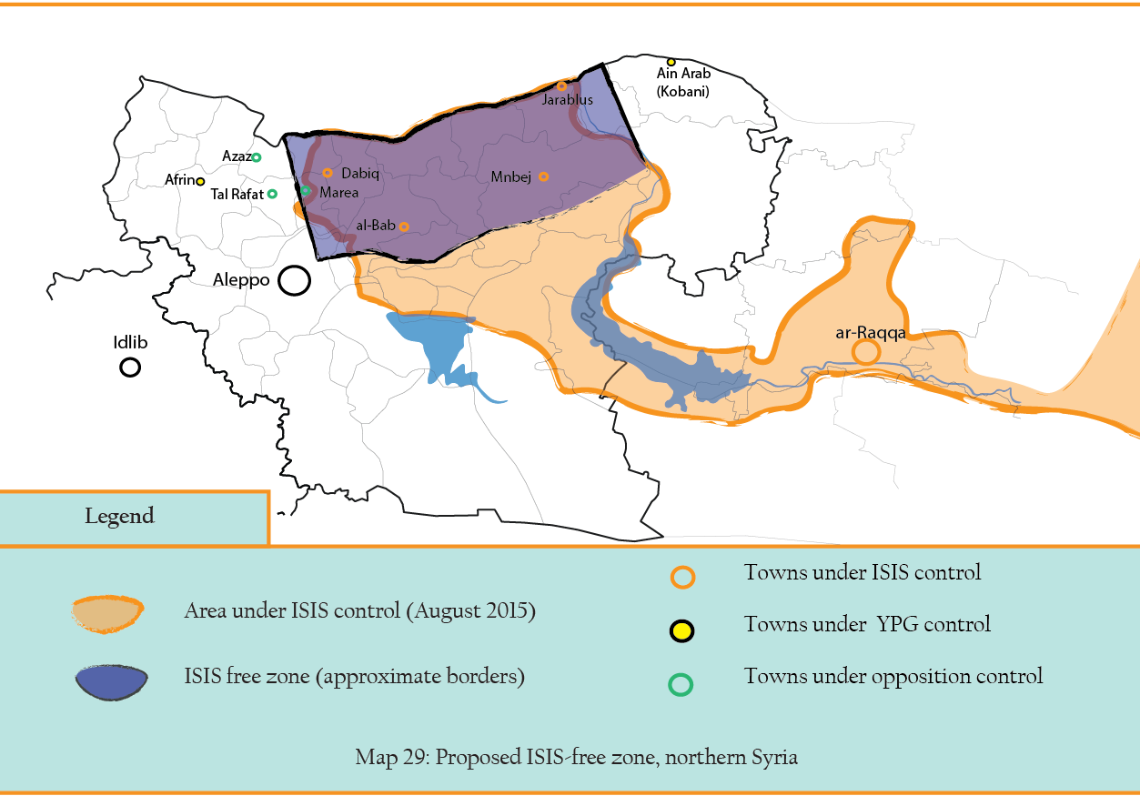 MAP 29 ISIS free zone