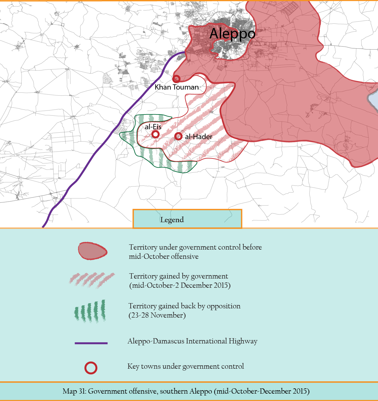 MAP 32 Southern front