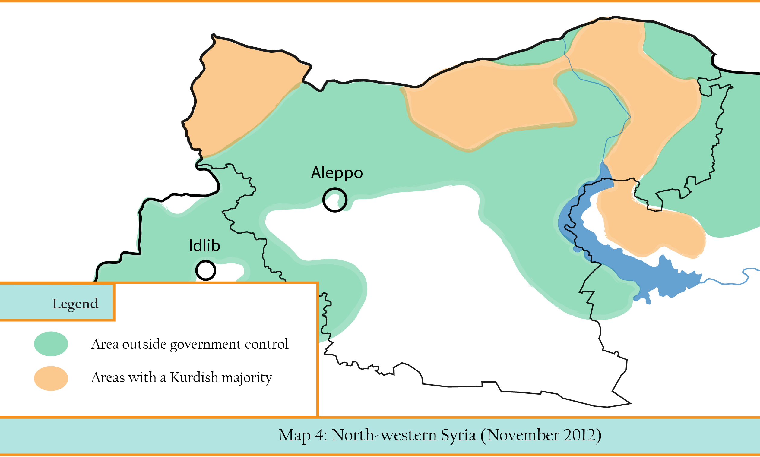 MAP 4 Rebel Control in North-west Syria