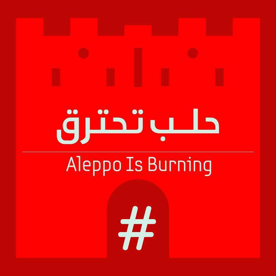 #AleppoIsBurning