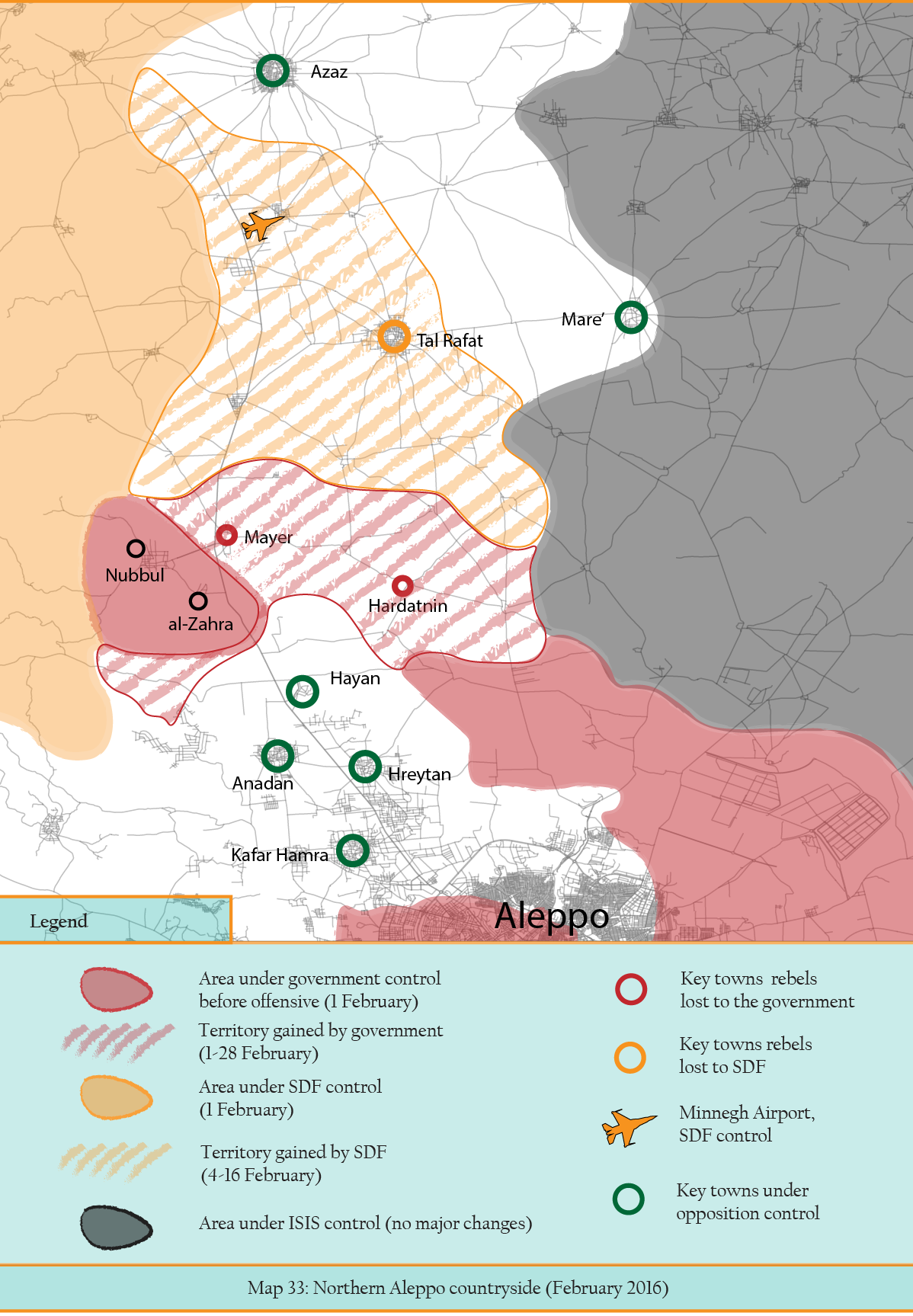 north Aleppo -- Feb 2016