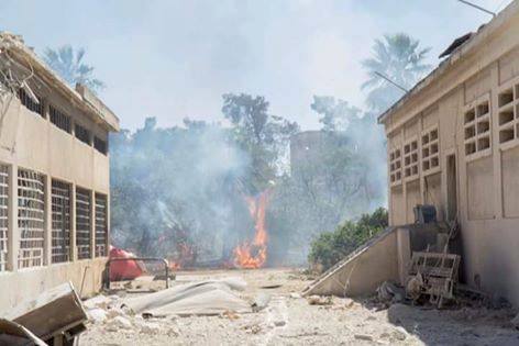 Bab an-Nairab water treatment plant, eastern Aleppo.